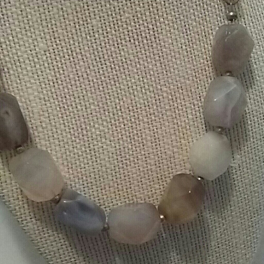 GEM STONE NECKLACE - Picture 7 of 7